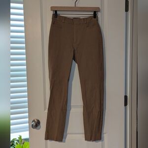 Banana Republic Women's Tan Hi-Rise Sloan Pants